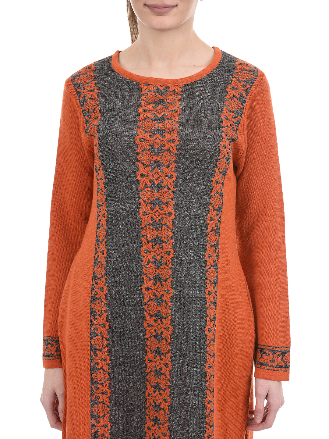 American Eye Women Casual Wear Orange Kurta